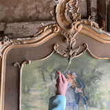 Trumeau mirror