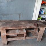 Old carpenter's workbench