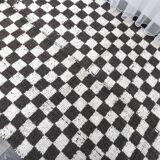 4x7 Checkered Handmade Wool Rug 137x214Cm SK 241436