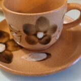 Sarreguemines 70's cups