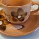 Sarreguemines 70's cups