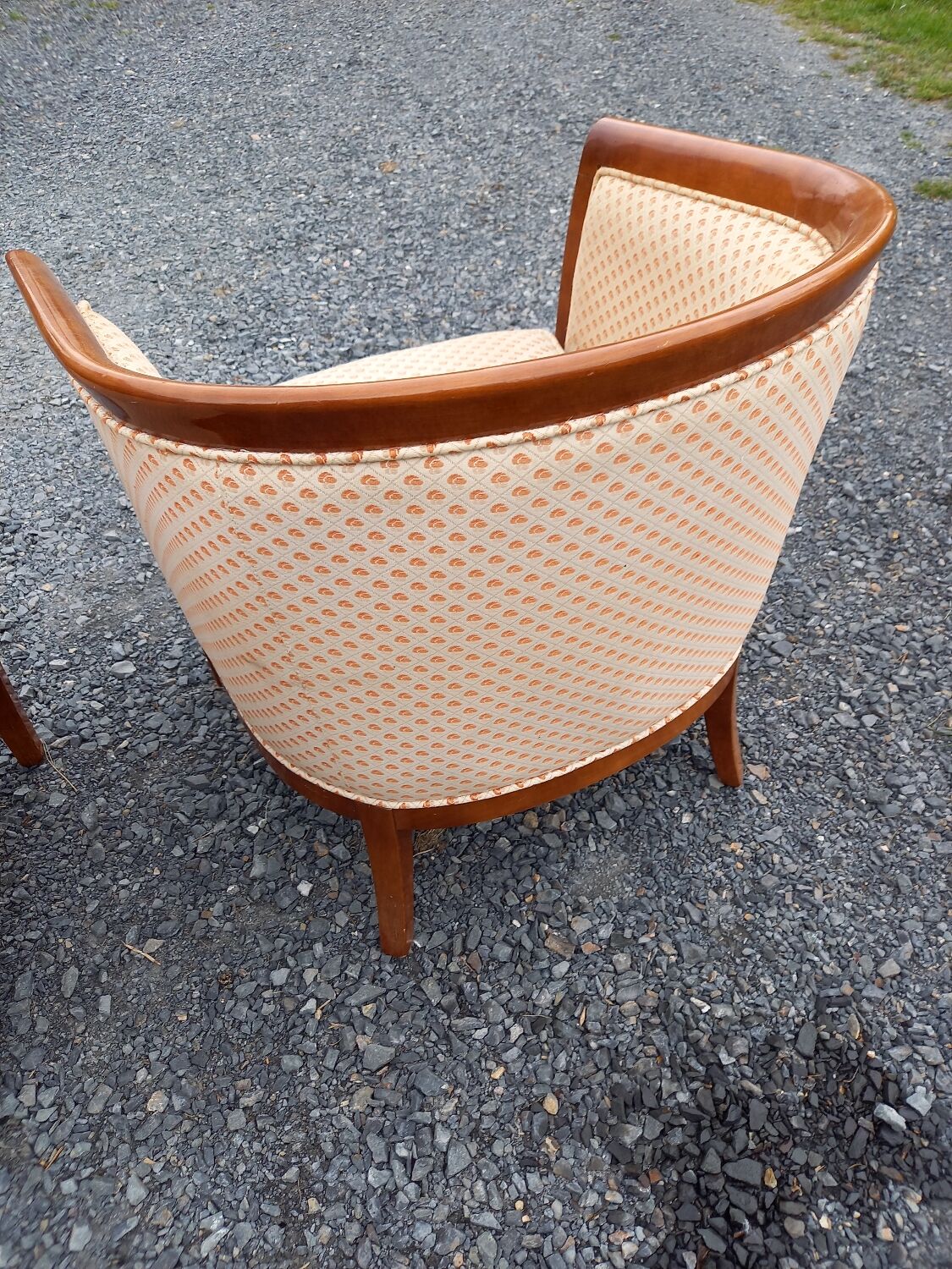 Paire de fauteuils art deco