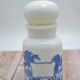 Opaline apothecary jar, Victorian style
