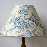 Toile de Jouy floral lampshade