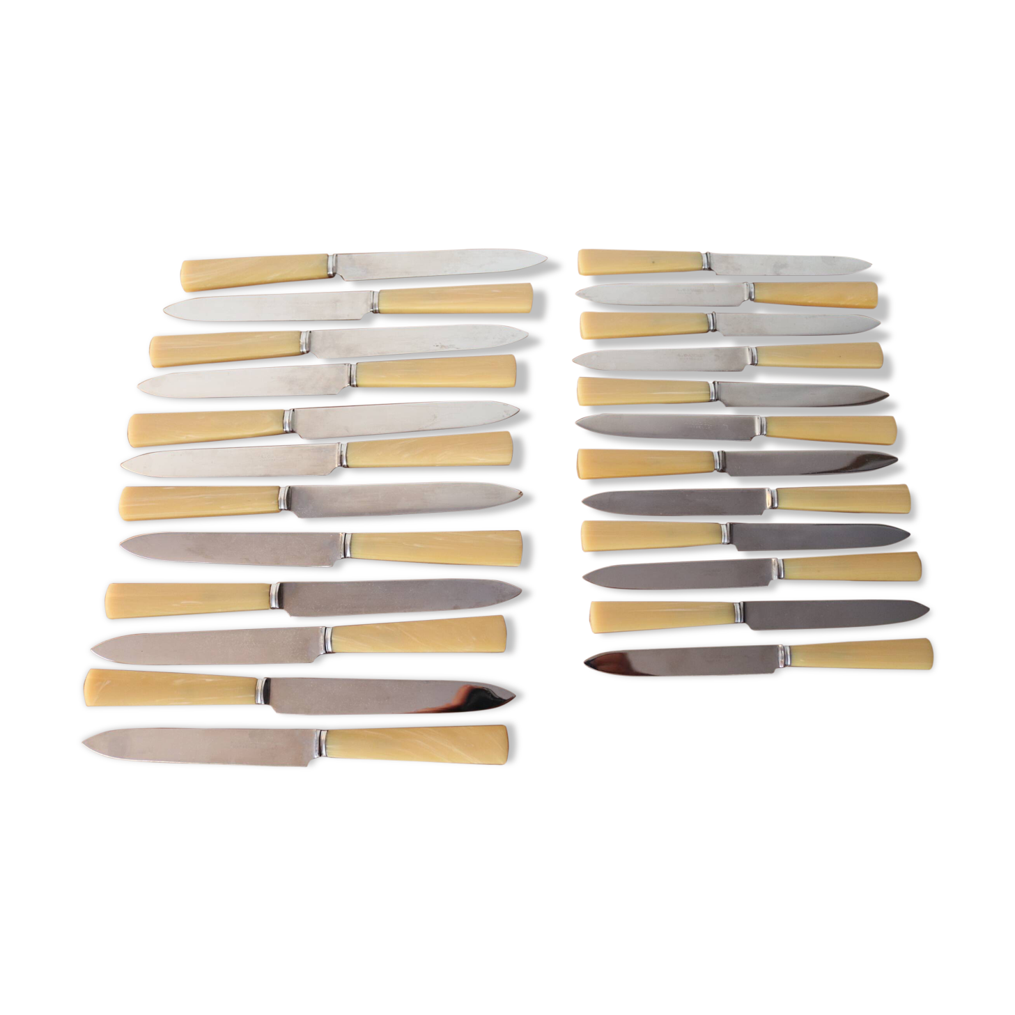 Box of 24 A. Gaudin Marseille knives