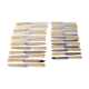 Coffret de 24 couteaux A. Gaudin Marseille
