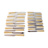 Coffret de 24 couteaux A. Gaudin Marseille