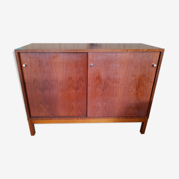 Bahut low teak vintage 80s