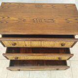 Maugrion vintage rattan dresser