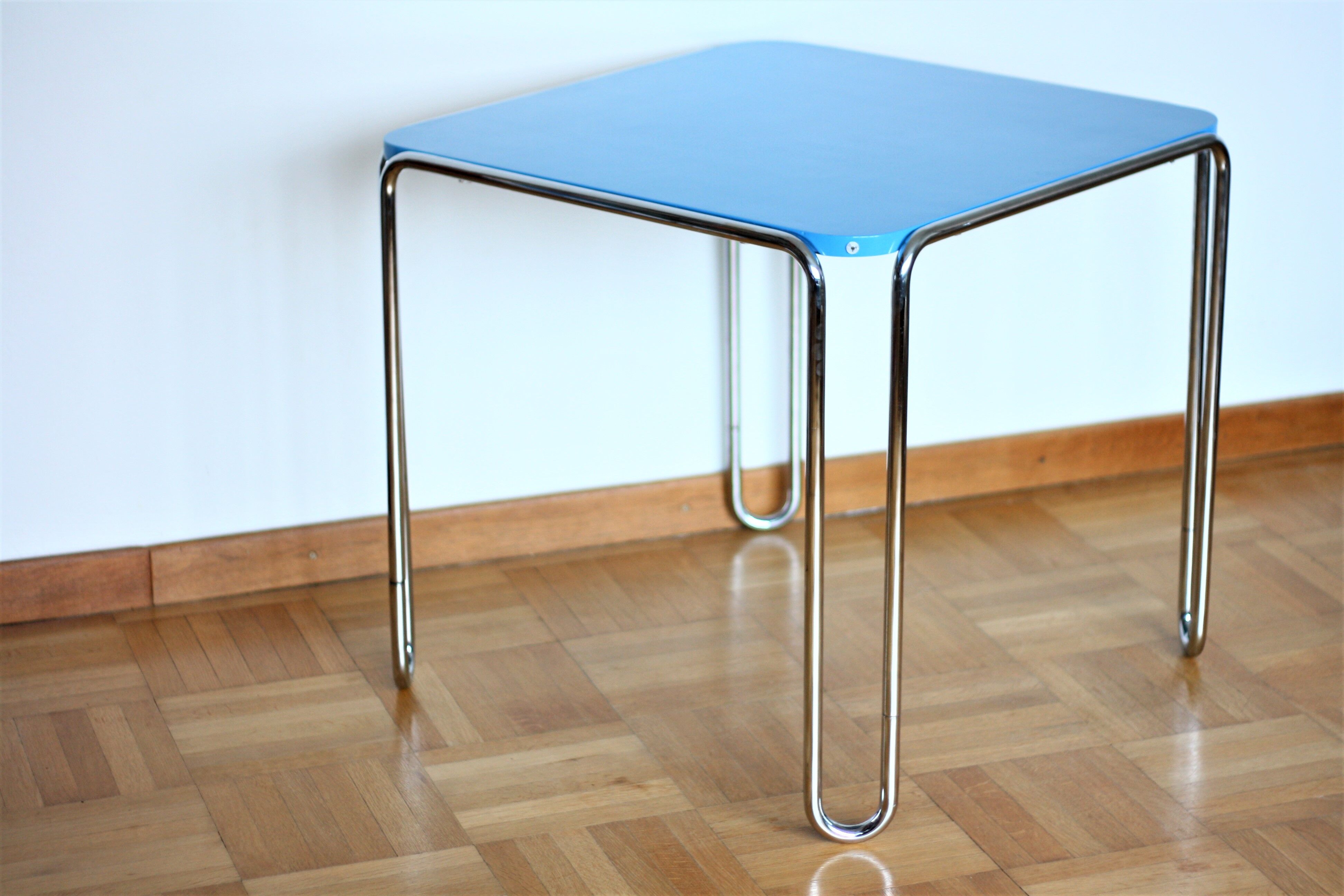B10 functionalist/bauhaus thonet table, 1940s