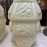 Pair of Muller vases