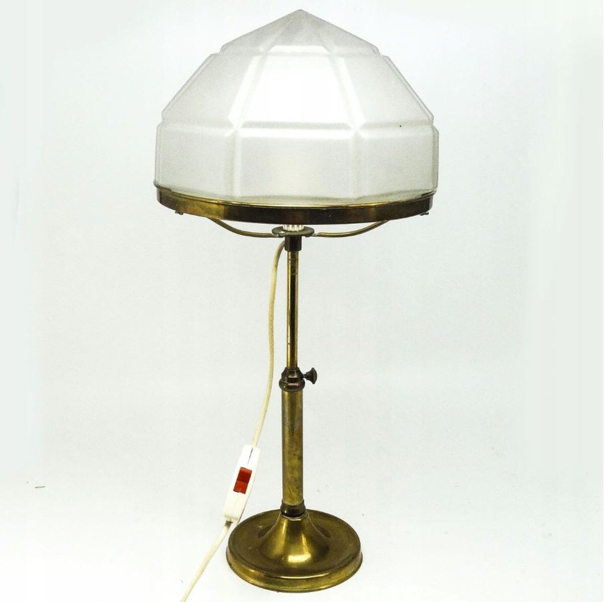 Lampe de table Art Déco, Pologne, années 1950