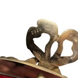 French classic Style Brass Mirror With Bow, 1950/60s