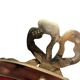 French classic Style Brass Mirror With Bow, 1950/60s