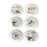Sallins fondue plates