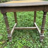 Chaise ancienne bois et cannage