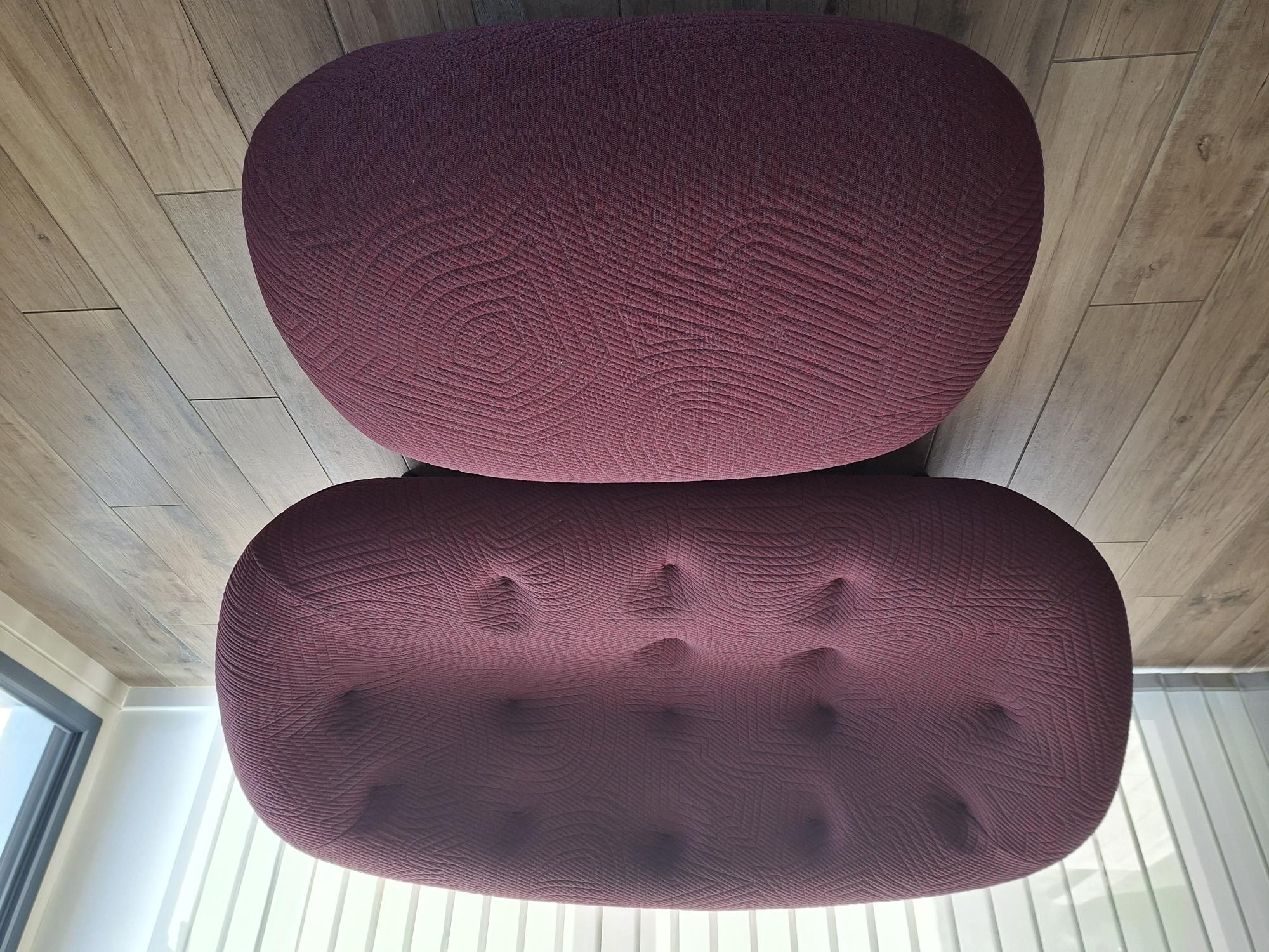 3-seater sofa ploum + ottoman