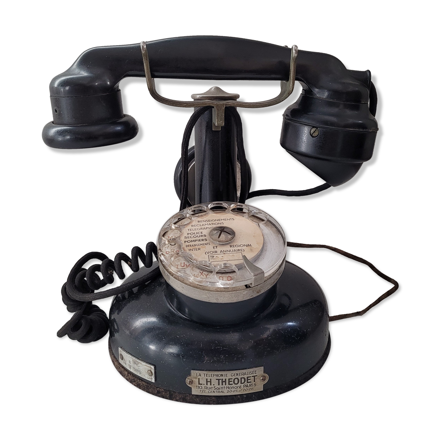 Telephone Théodet Paris