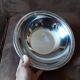 Metal salad bowl