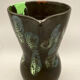 Jug signed Digoin Sarreguemines. Glazed ceramic. 50s 60s.