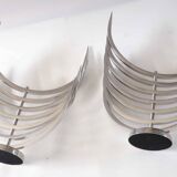 Pair of X Feal candlesticks