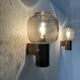 Limburg Glashutte wall lamps , 1970s