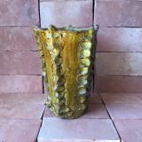 TAMEGROUTE POTTERY VASE IN GLAZED TERRACOTTA