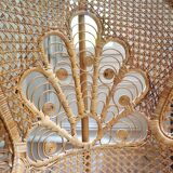 Emmanuelle armchair peacock model