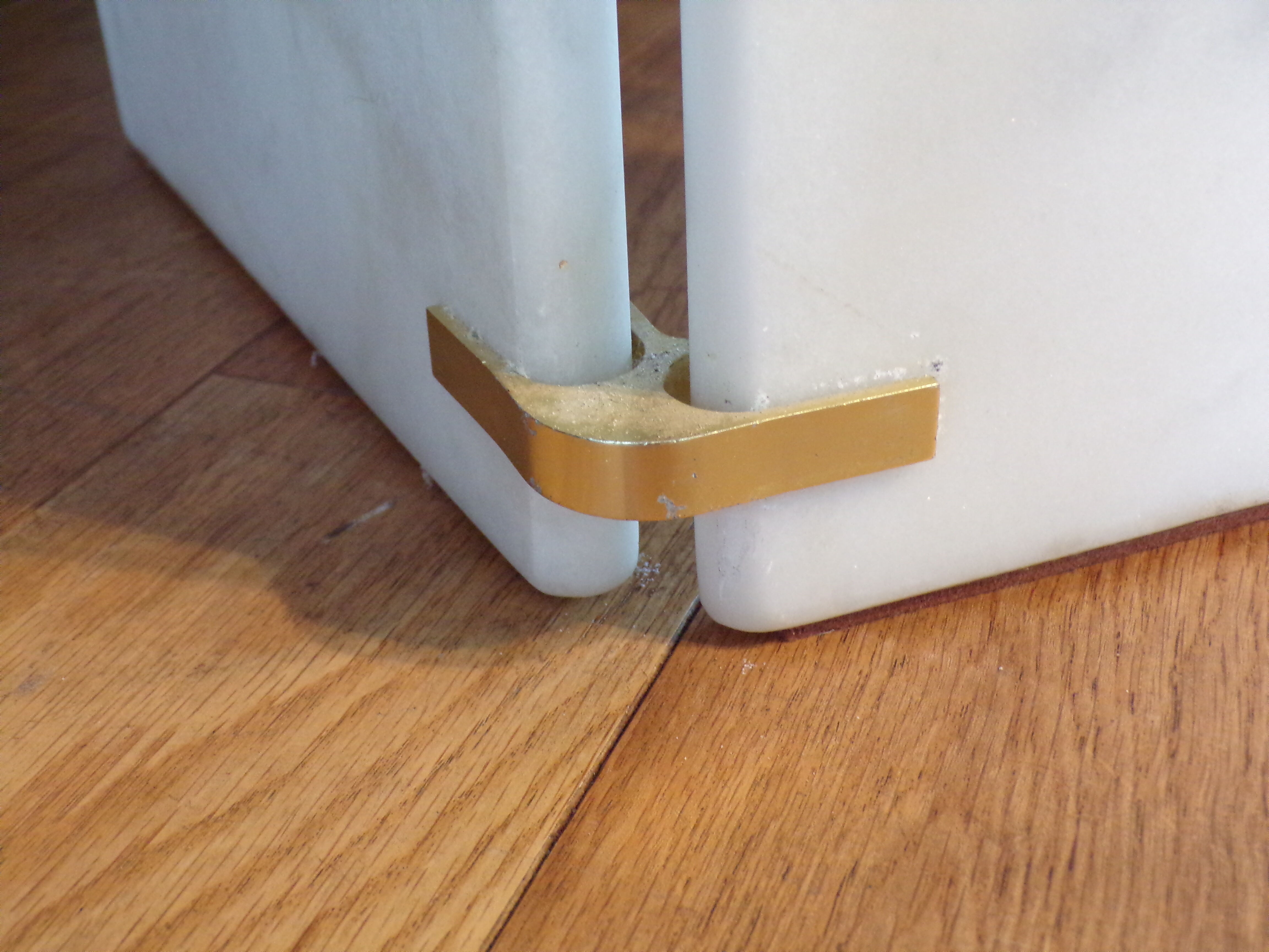 White marble eye coffee table