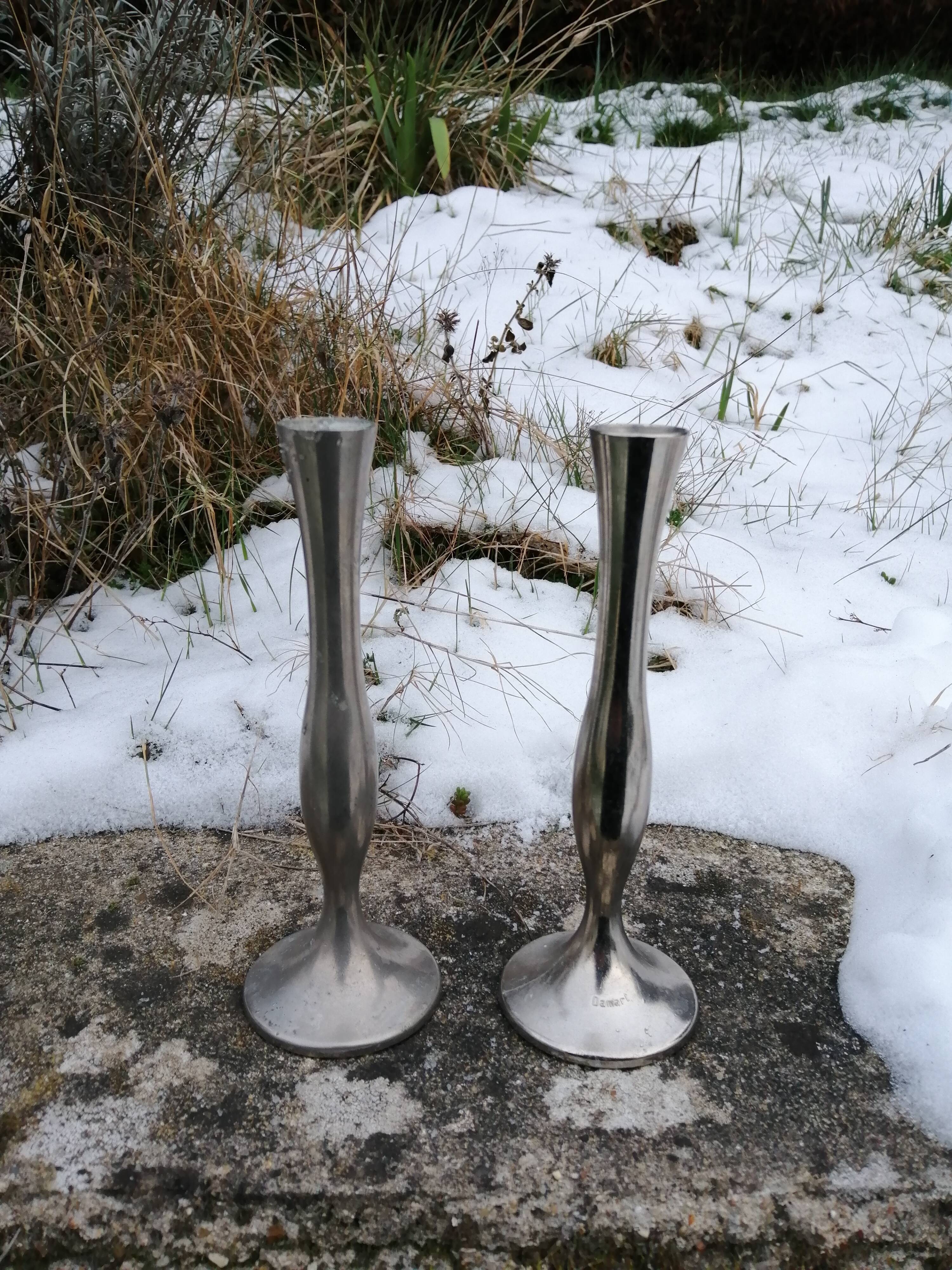 Trio of candlesticks