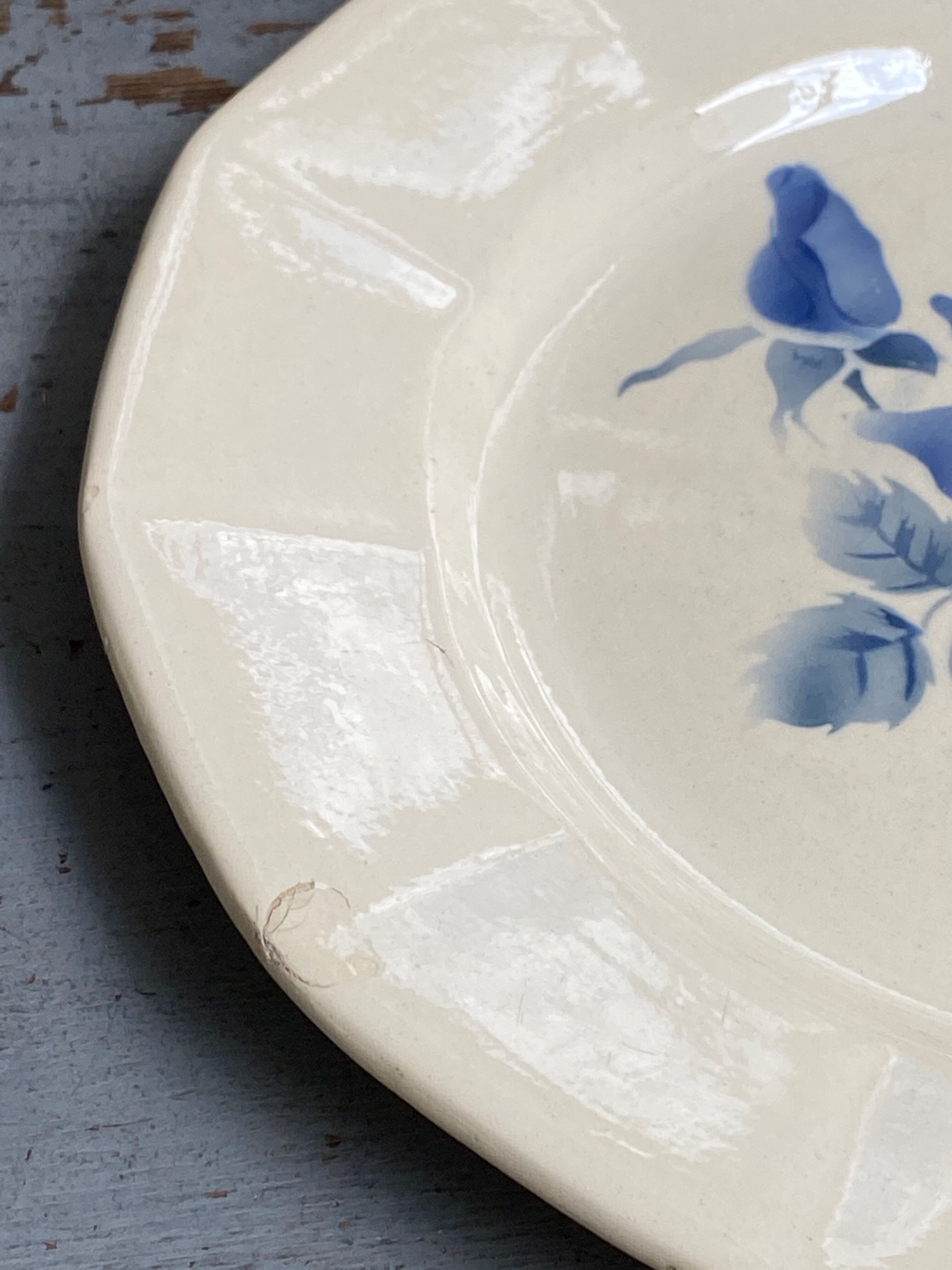 6 plates Digoin Sarreguemines