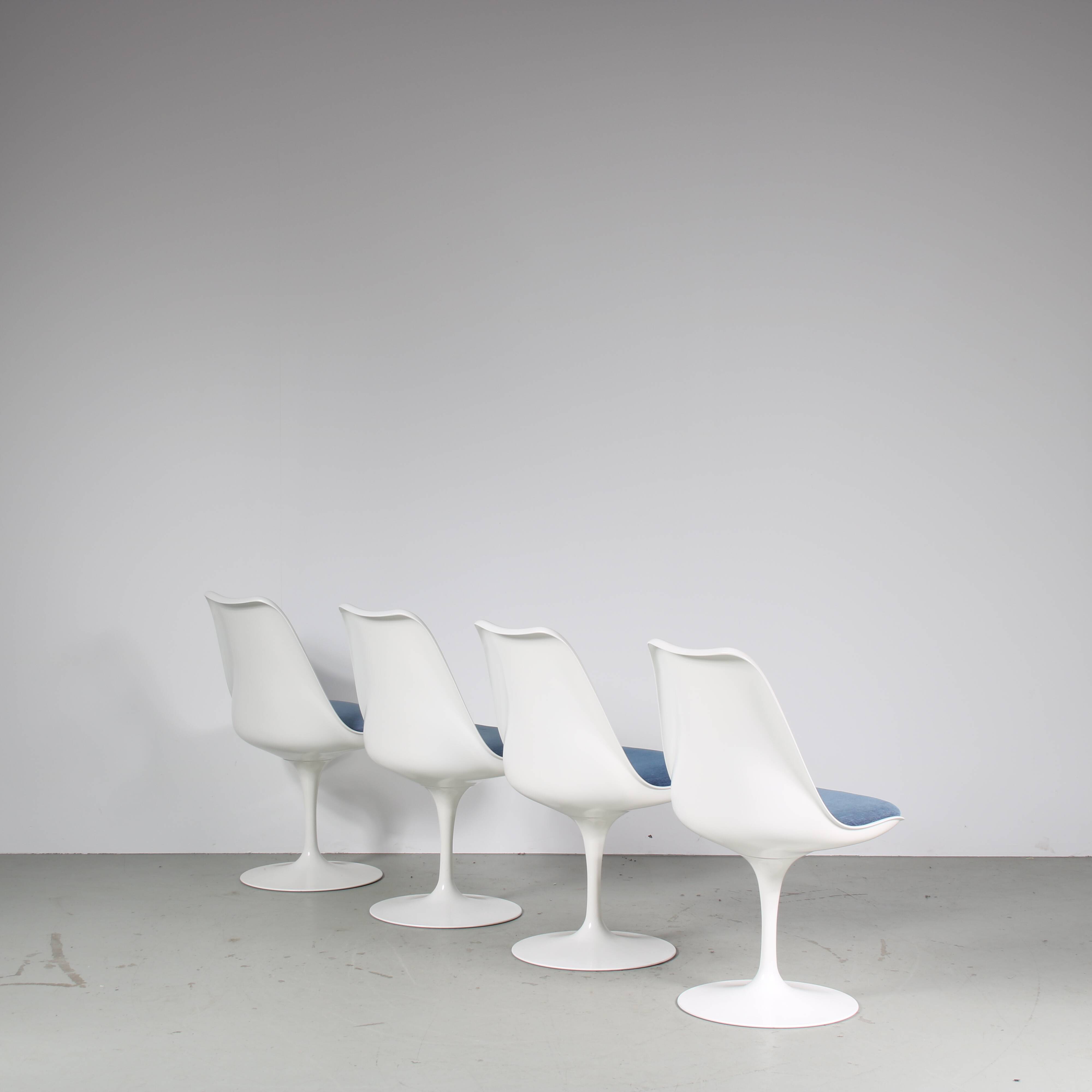 “Tulip” chairs by Eero Saarinen for Knoll International, USA 1960