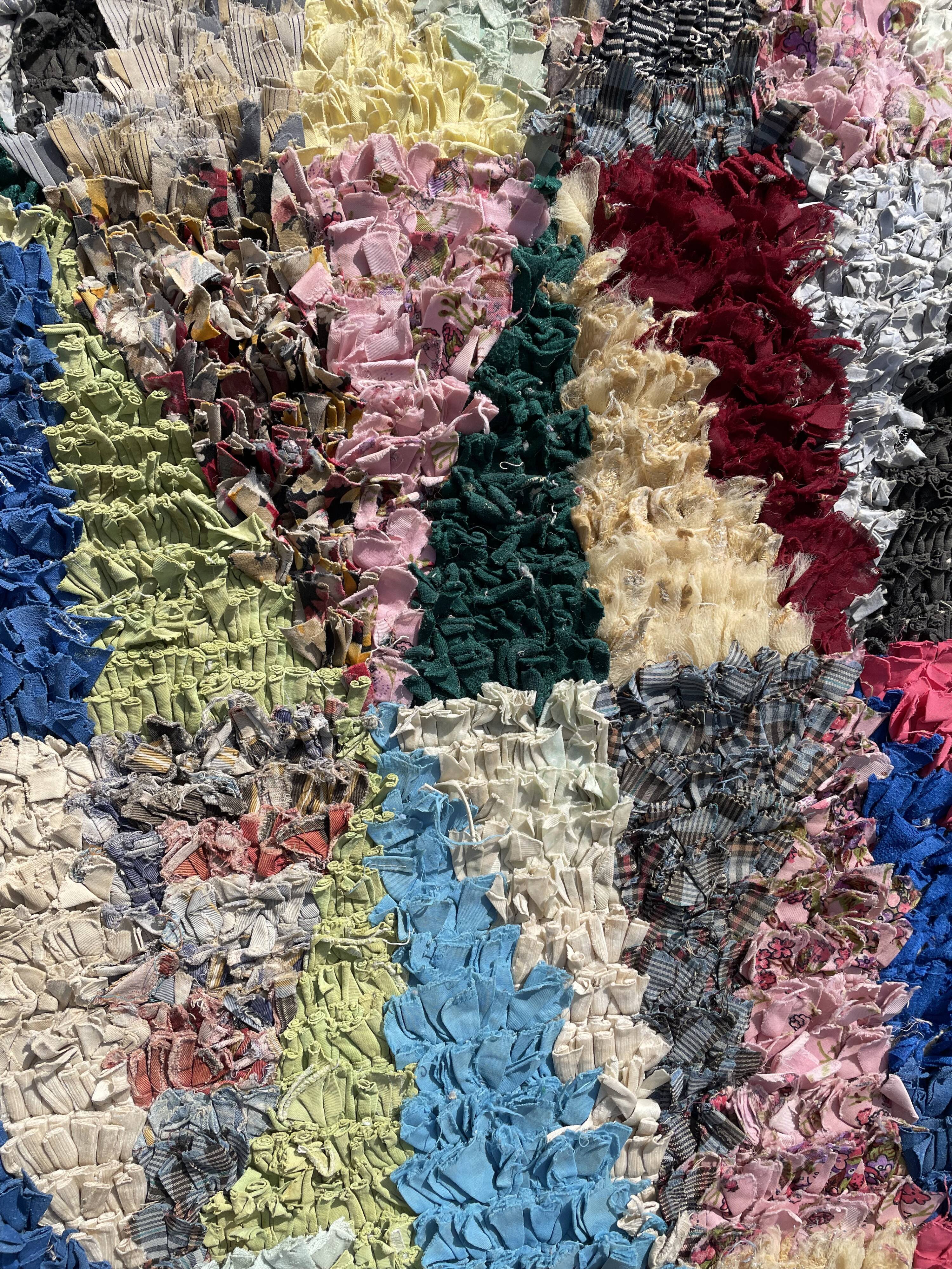 Modern carpet berber boucherouite