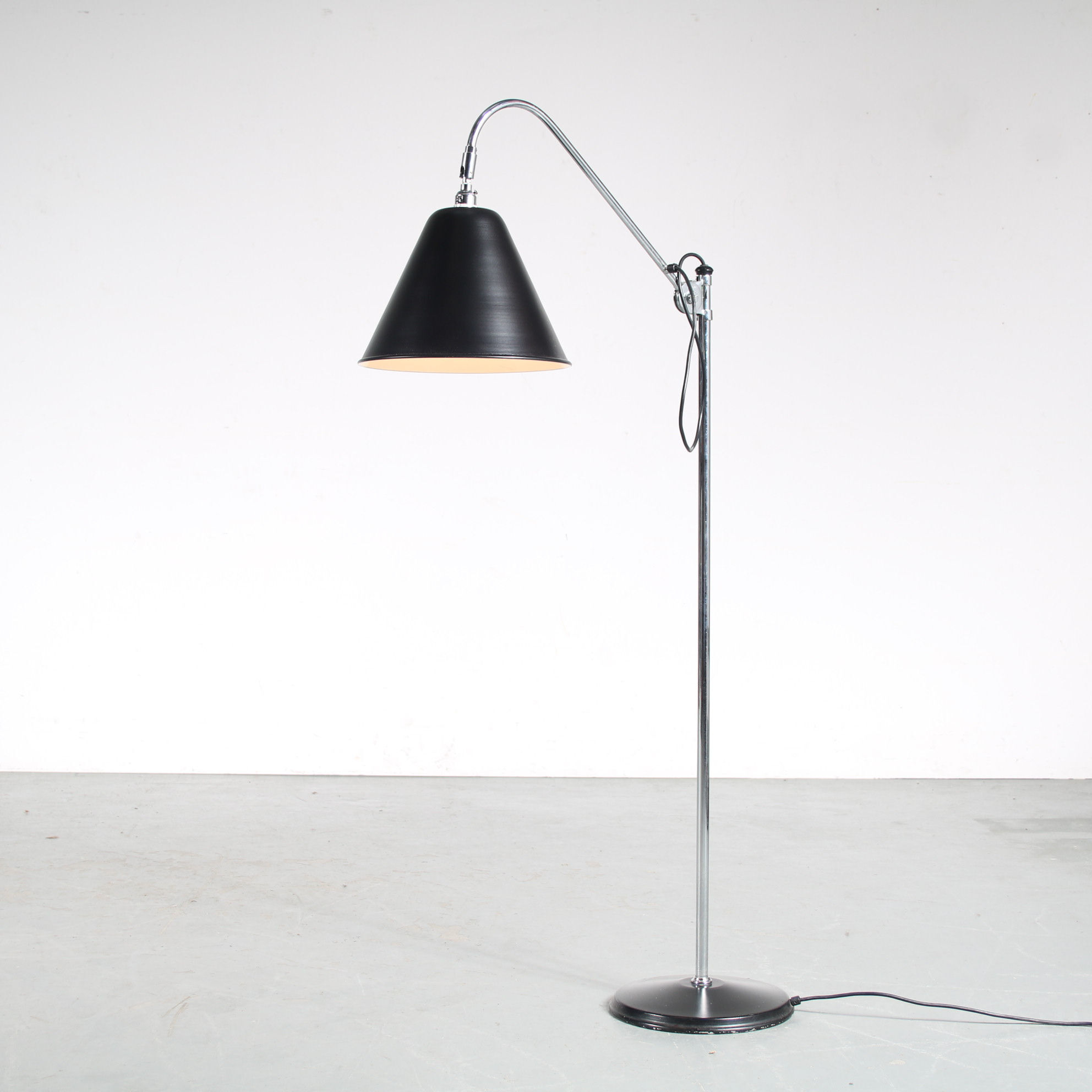 1960s Adjustable “BL3” floor lamp by Bestlite, UK
