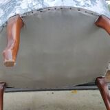 Old Pair of Louis Philippe Bergère Armchairs