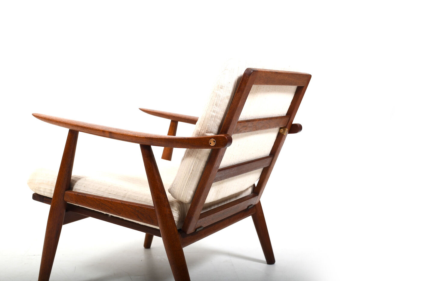 GE-270 Teak Easychair by Hans J. Wegner for Getama