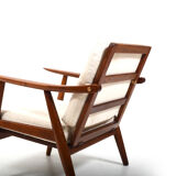 GE-270 Teak Easychair by Hans J. Wegner for Getama