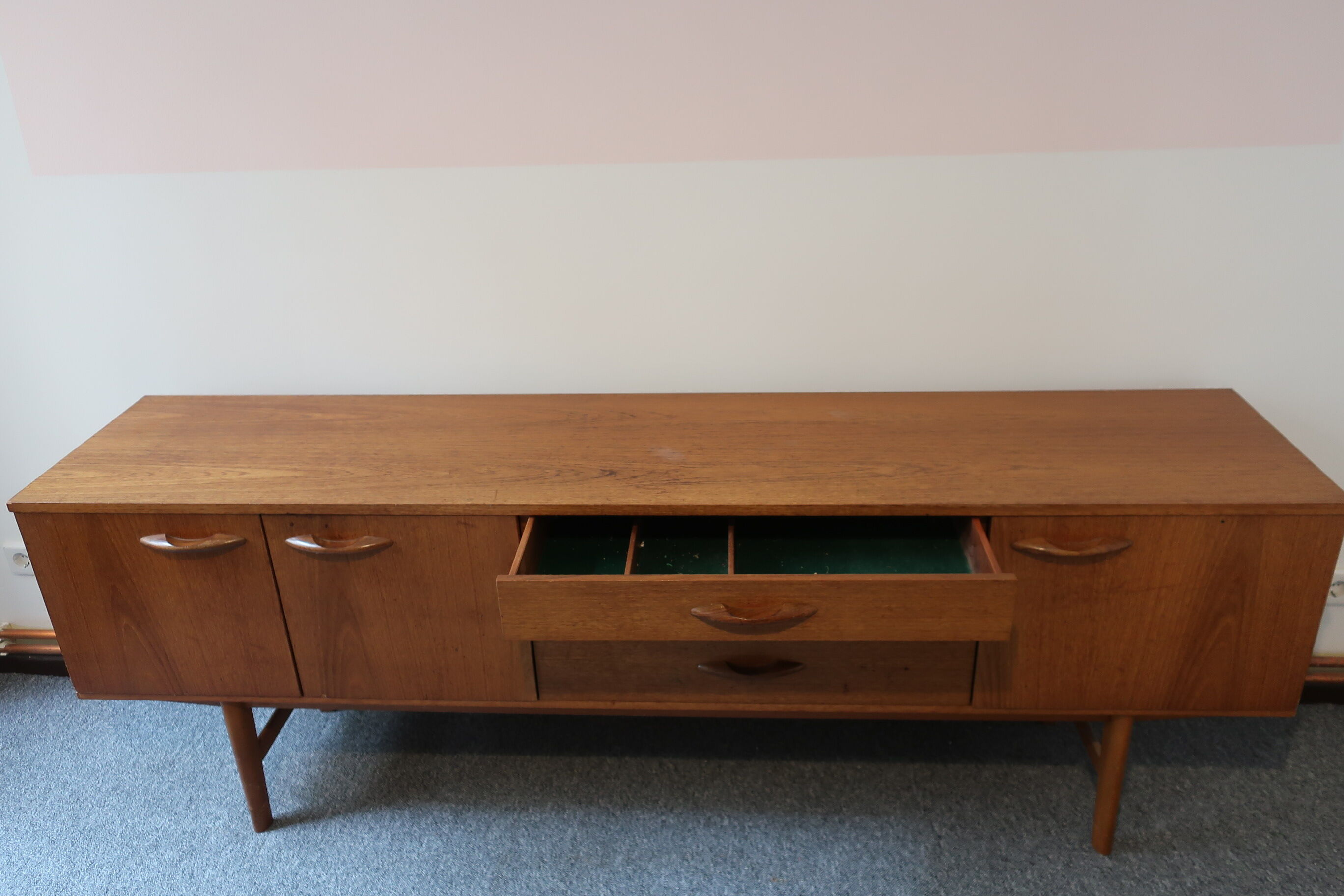 Teak sideboard of the 60s
