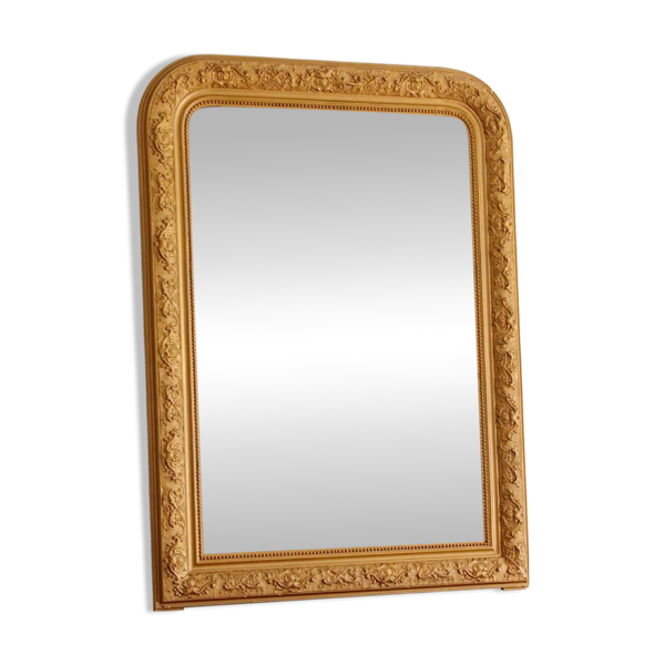 Miroir Louis-Philippe Vintage Doré