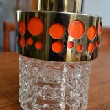 Suspension Raak gold orange 1970s pop