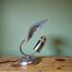 Bauhaus cromed table lamp