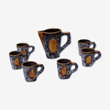 Vallauris decorative orangeade service