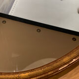 Old oval mirror