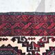 Ancient Persian carpet. 194 x 102 cm.
