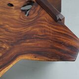 Pair of Vintage Natural Coffee Tables in Walnut, ca 1970/1980