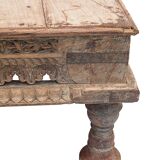 Solid oak coffee table