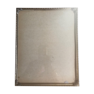 Old brass frame