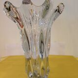 Vintage crystal vase