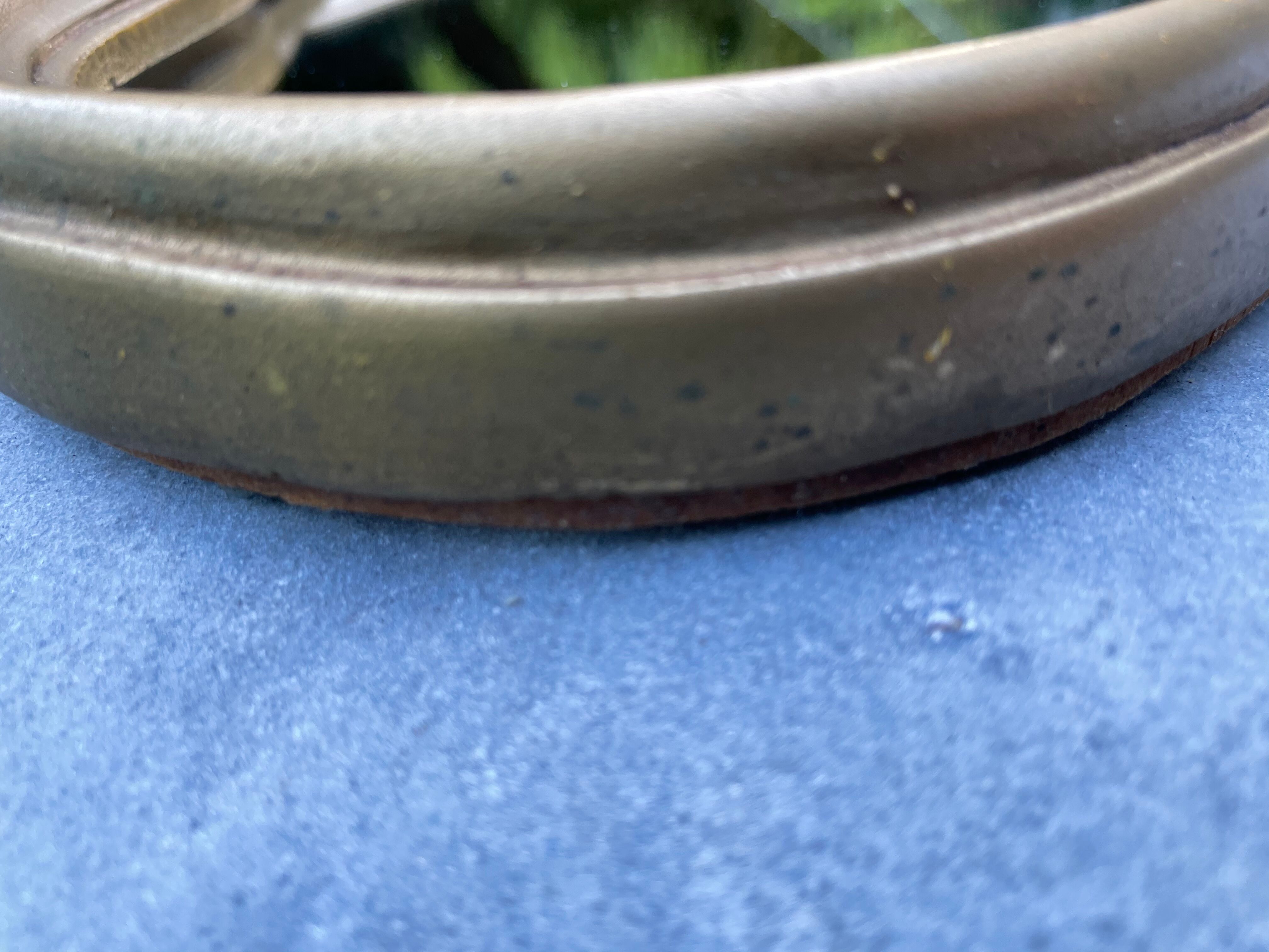 Gilded mirror H32 X L22