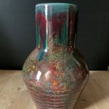 Grand vase émaillé